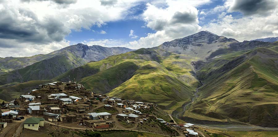 حياة القرية اذربيجان